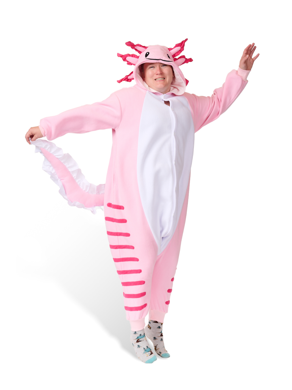 Axolotl Kigurumi X-Tall