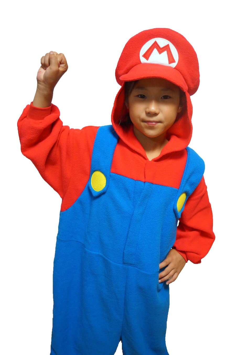 Kids Super Mario Brothers Mario Kigurumi Ages 5-9